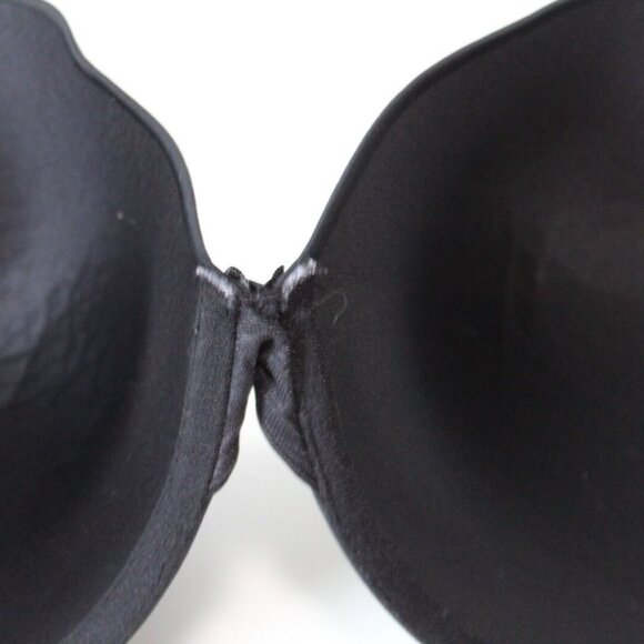 Torrid Black 360° Back Smoothing Push-Up Plunge Bra Plus Size 46DDD H13288 - Picture 8 of 11